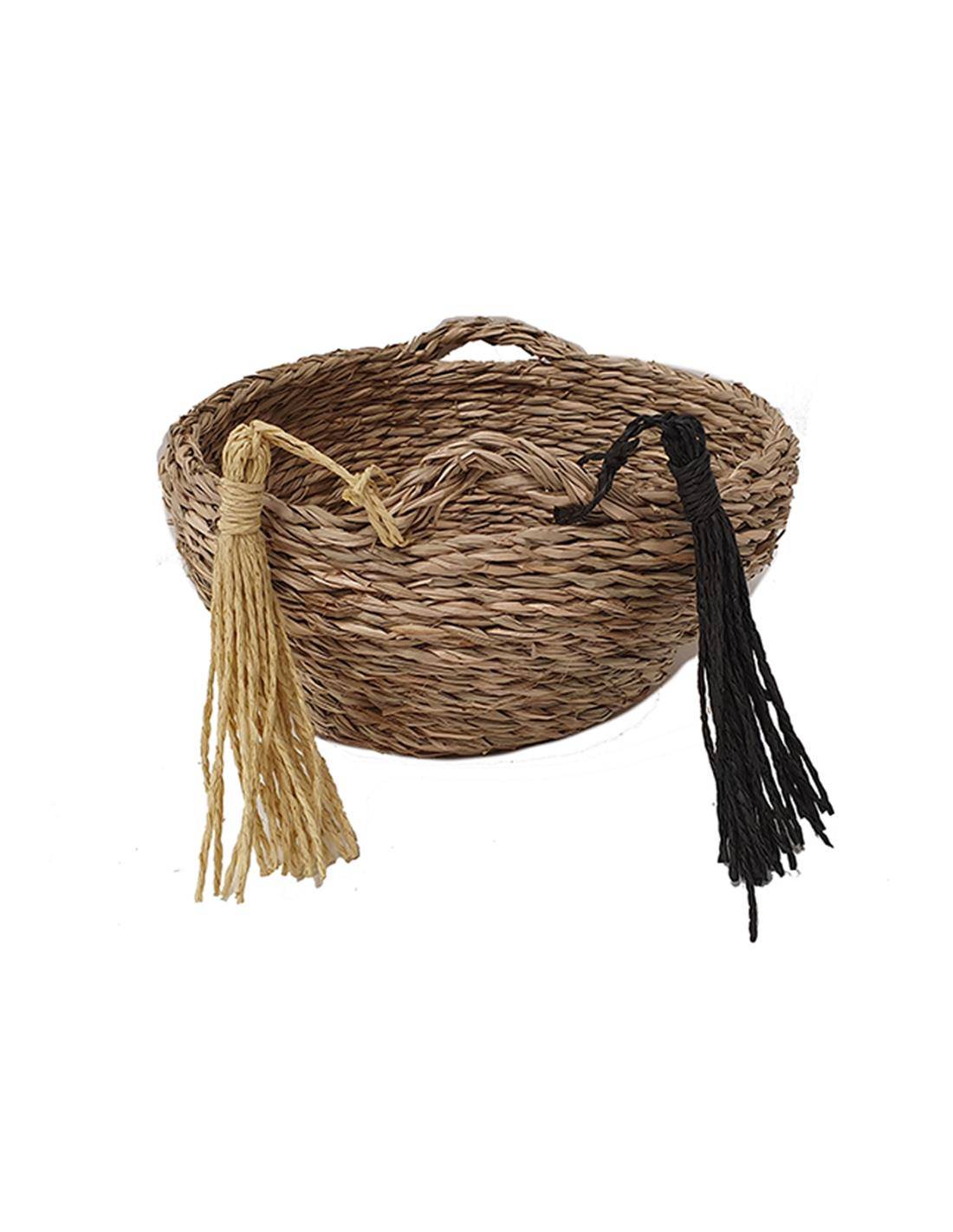 Καλάθι κασπώ seagrass Φ34X16