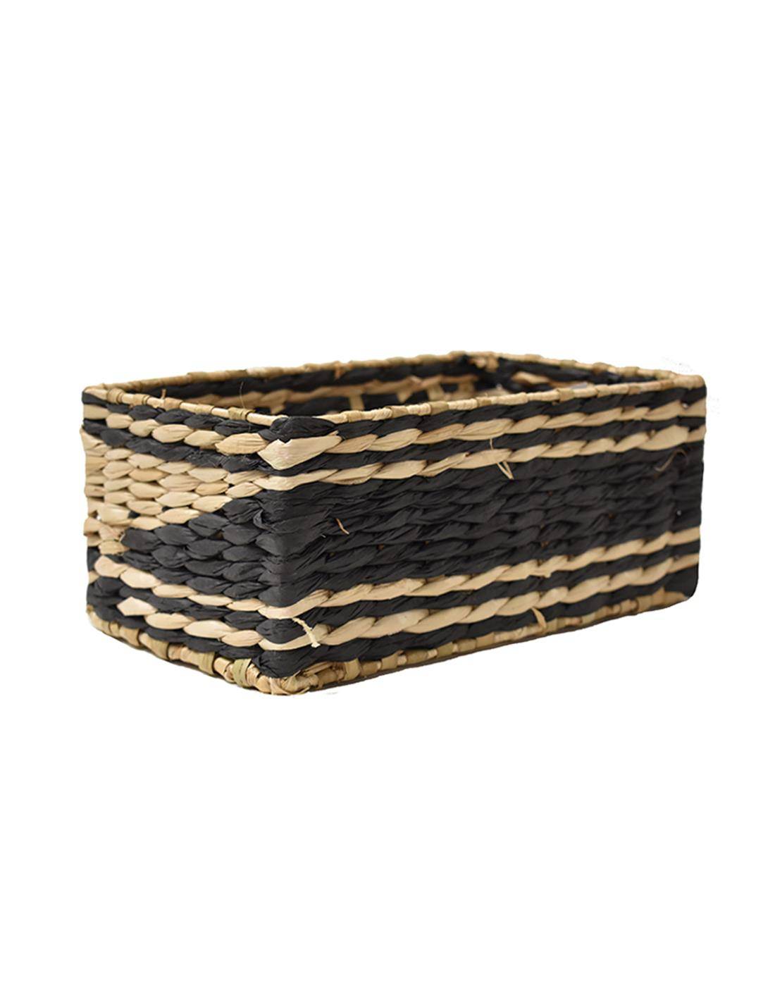 Καλάθι ψάθινο black rush 29Χ16Χ11,5