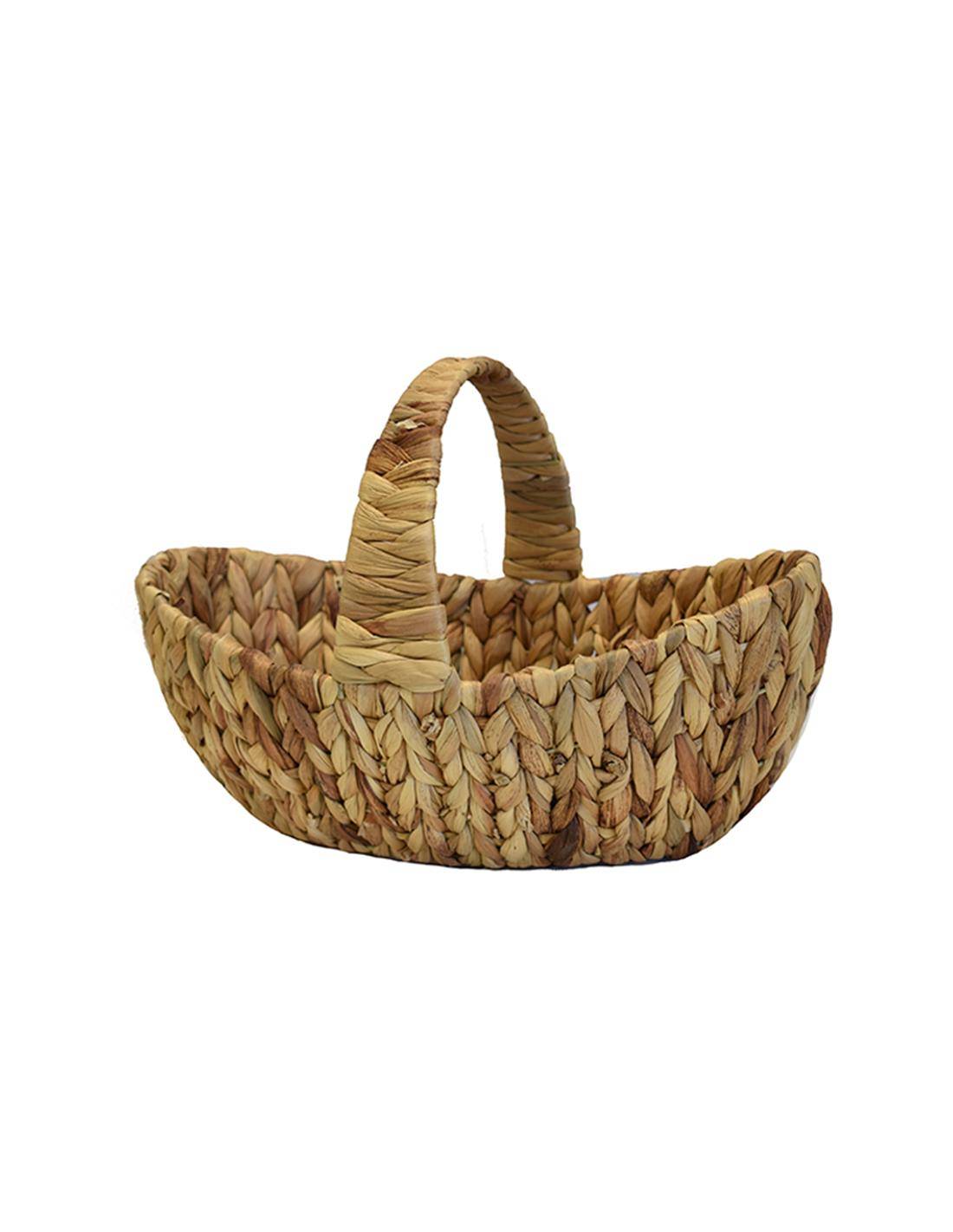 Καλάθι υδρουάκινθος με χέρι 35Χ20Χ12/23