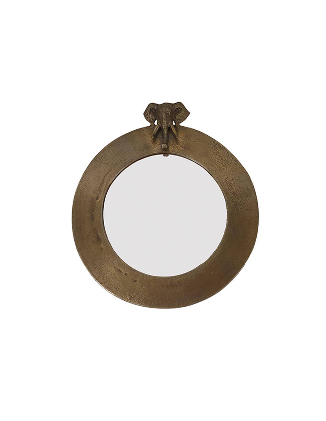 Καθρέπτης αλουμ.χρυσό χρ. Φ44Χ26