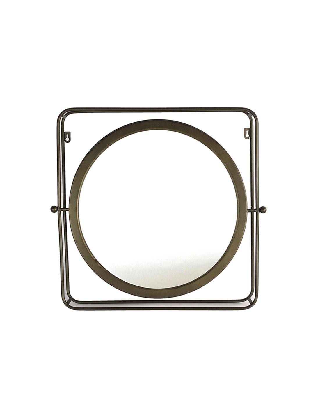 Καθρέπτης Bardwell μαύρος 51.5εκ.