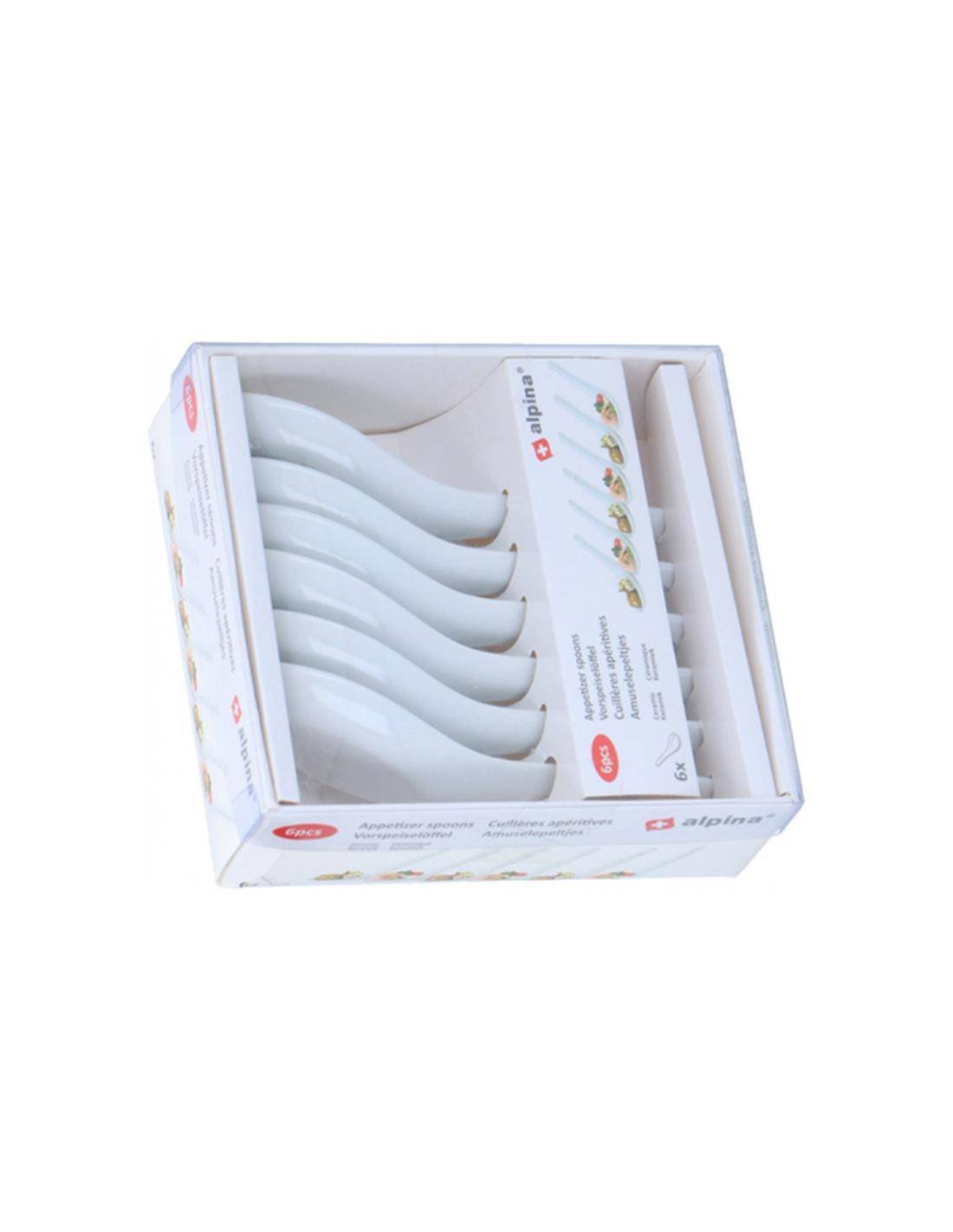 Κουτάλι πορσ.λευκό σ/6