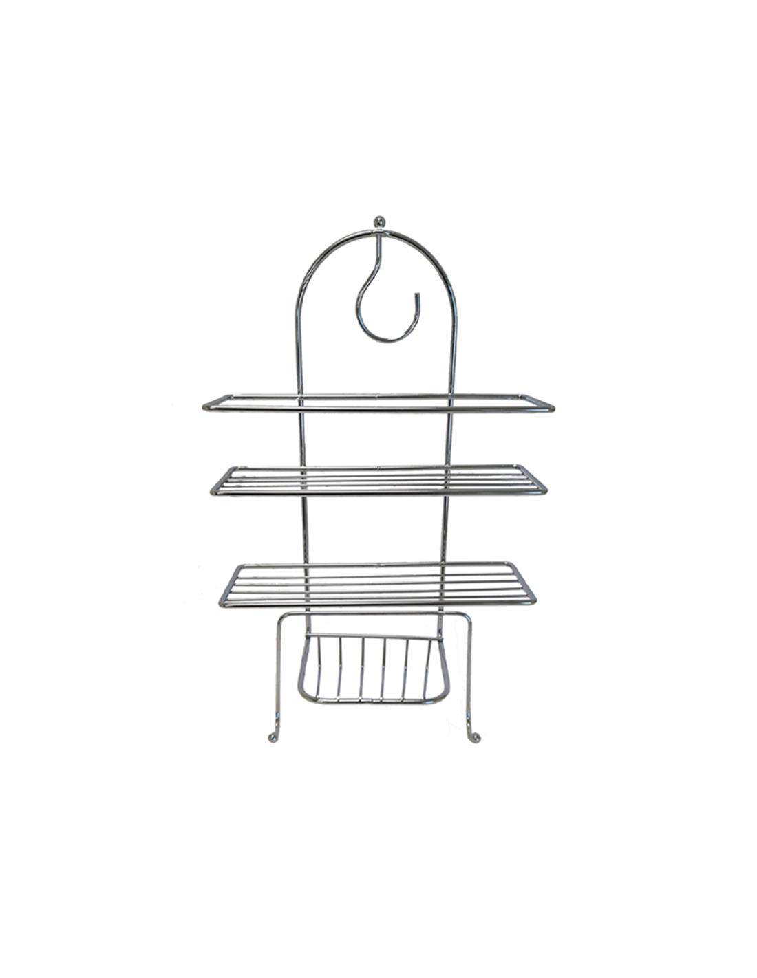 Κρεμάστρα μπάνιου 3/θέσεις χρώμιο