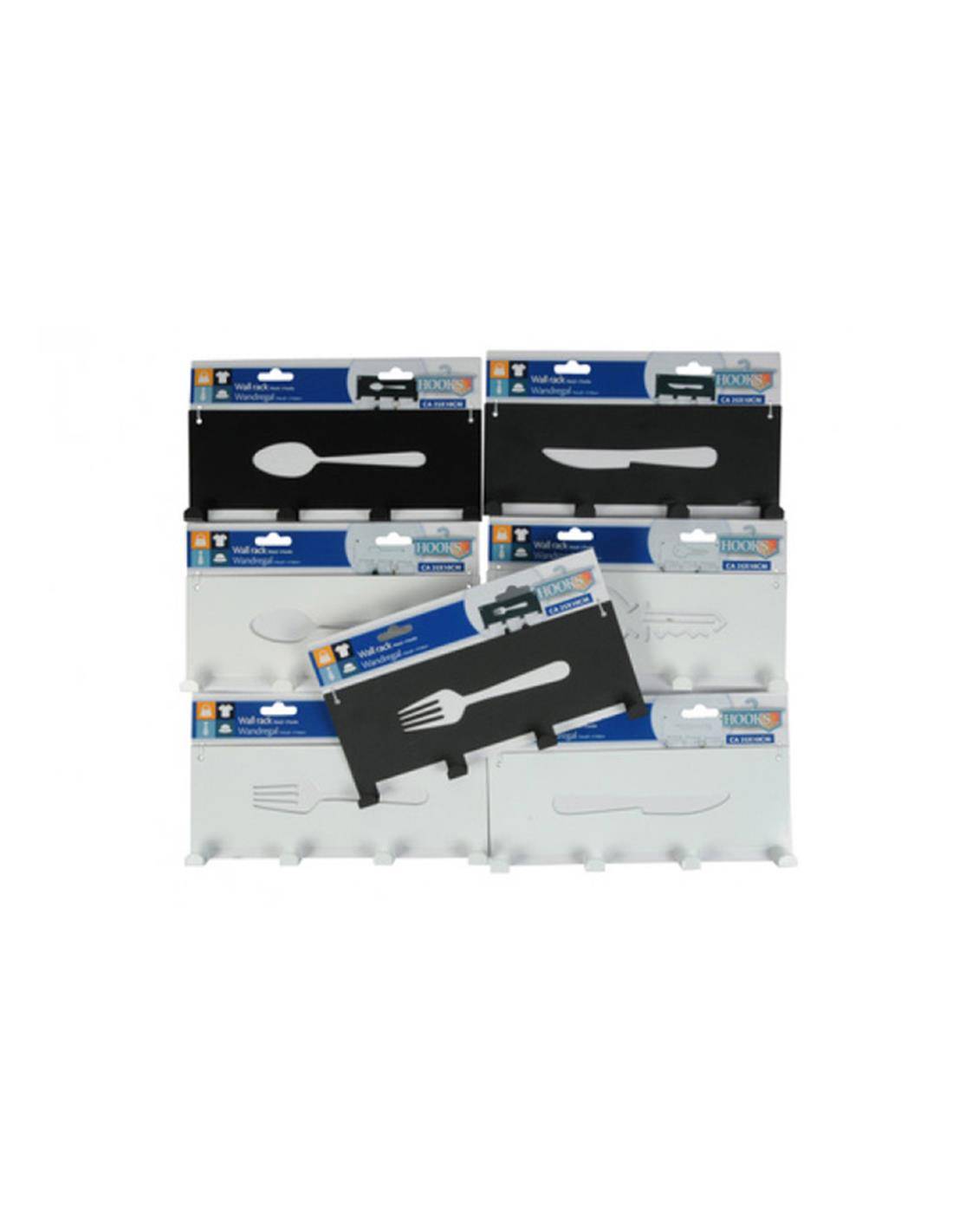 Κρεμάστρα τοίχου μεταλ. Χ4 ,2χρ.4σχ.