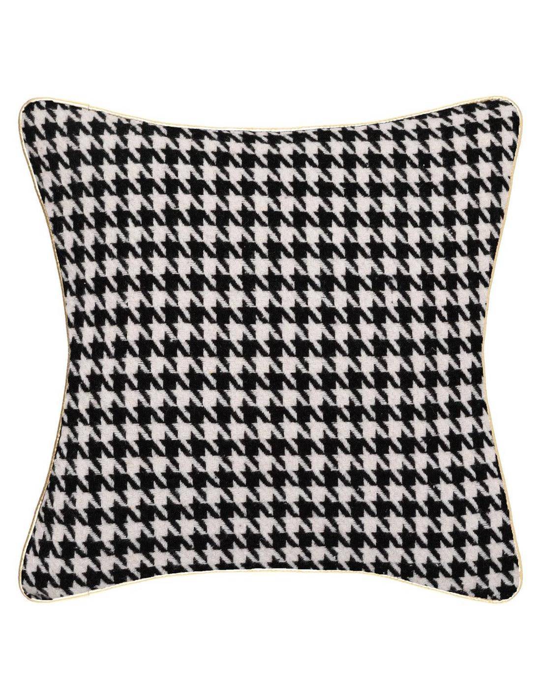 Μαξιλάρι βαμβ.μαυρόασπρο 40Χ40