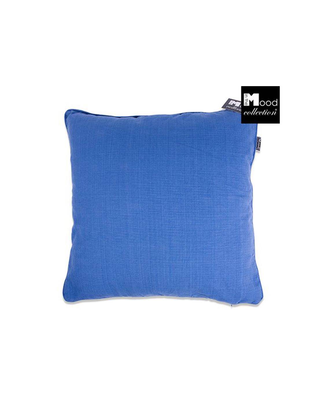 Μαξιλάρι βαμβ.μπλε 45Χ45Χ10