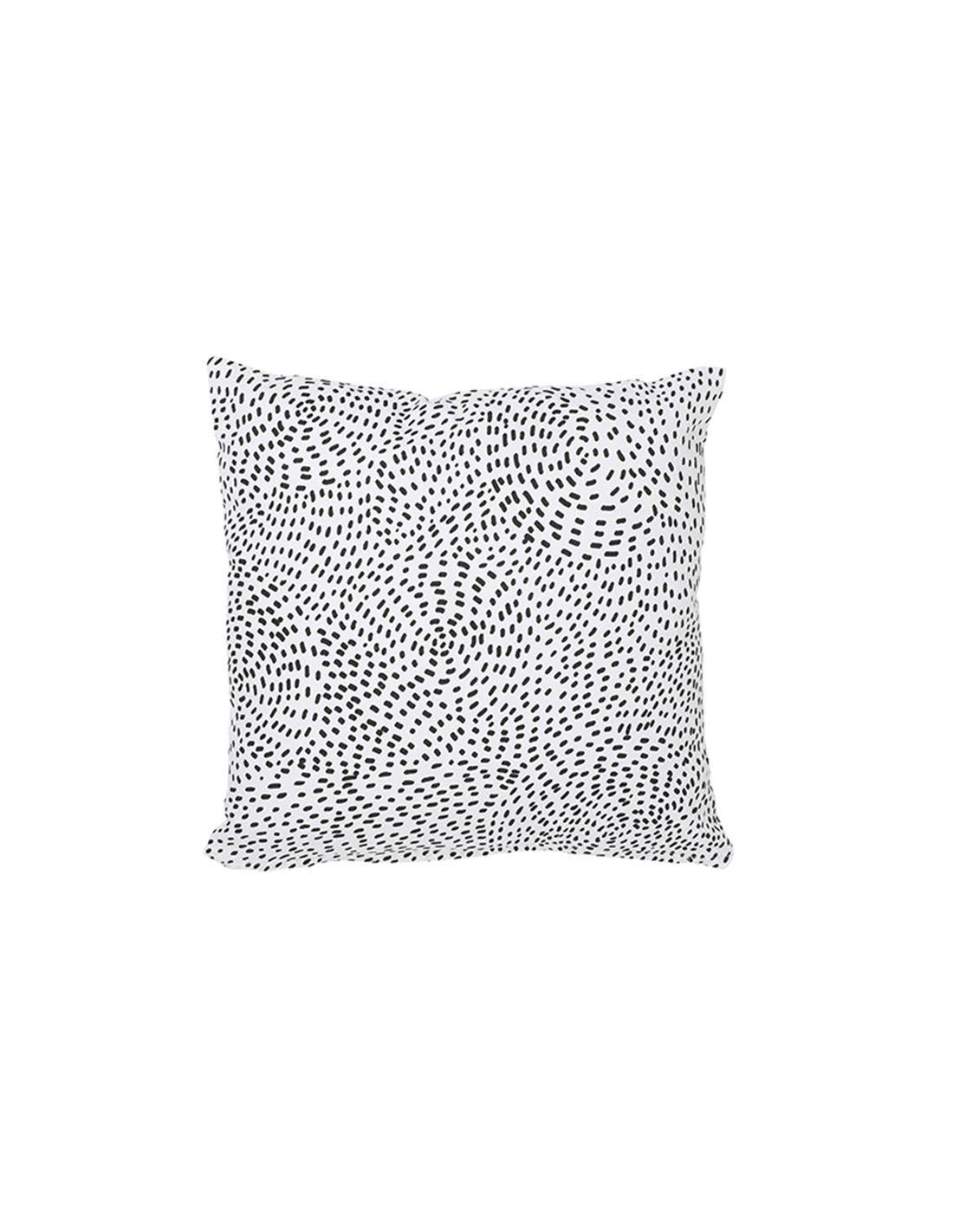 Μαξιλάρι dots μαύρο 45Χ45