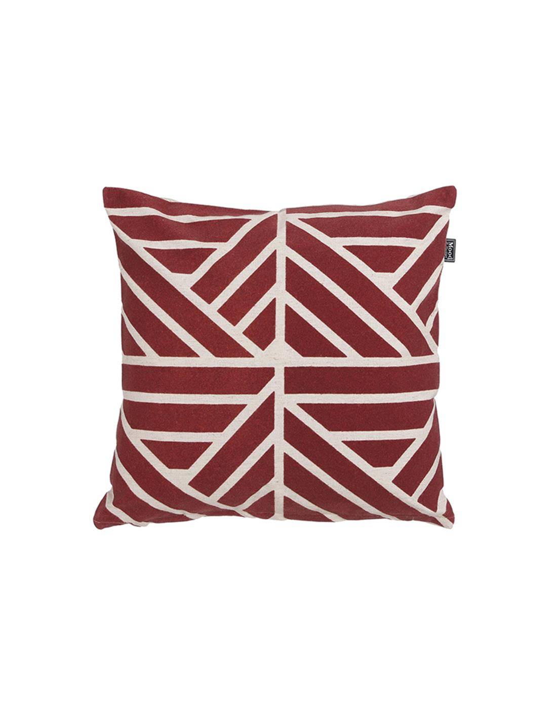 Μαξιλάρι μπορντώ Newton 45X45