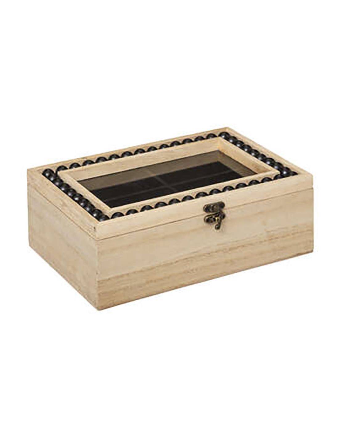 Μπιζουτιέρα ξύλινη SAFARI 24X17X9