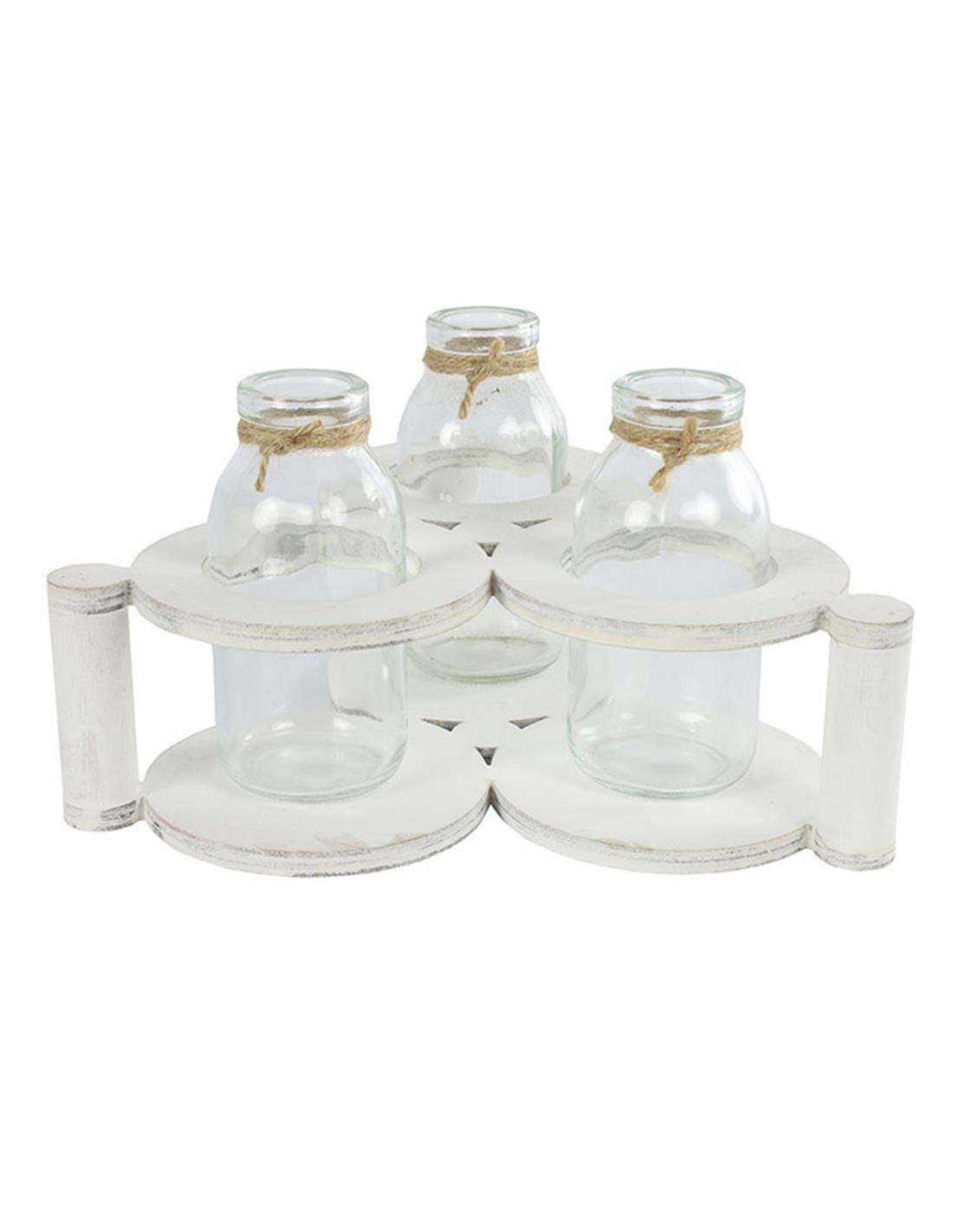 Μπουκάλια Χ3 σε βάση 20,5Χ20,5Χ11