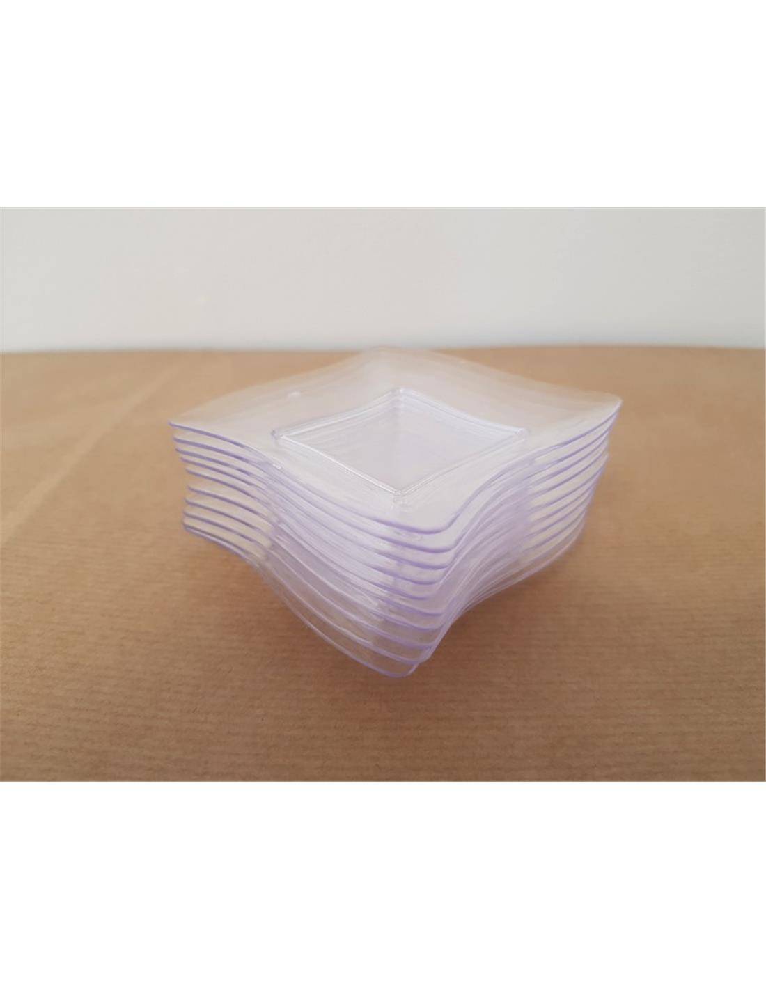 Πιατάκι πλαστ.διάφ.σ/10