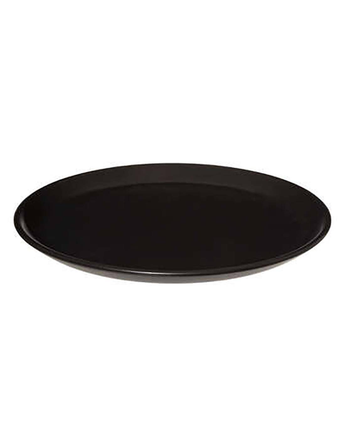 Πιάτο γλυκού κεραμ.μαύρο Φ20
