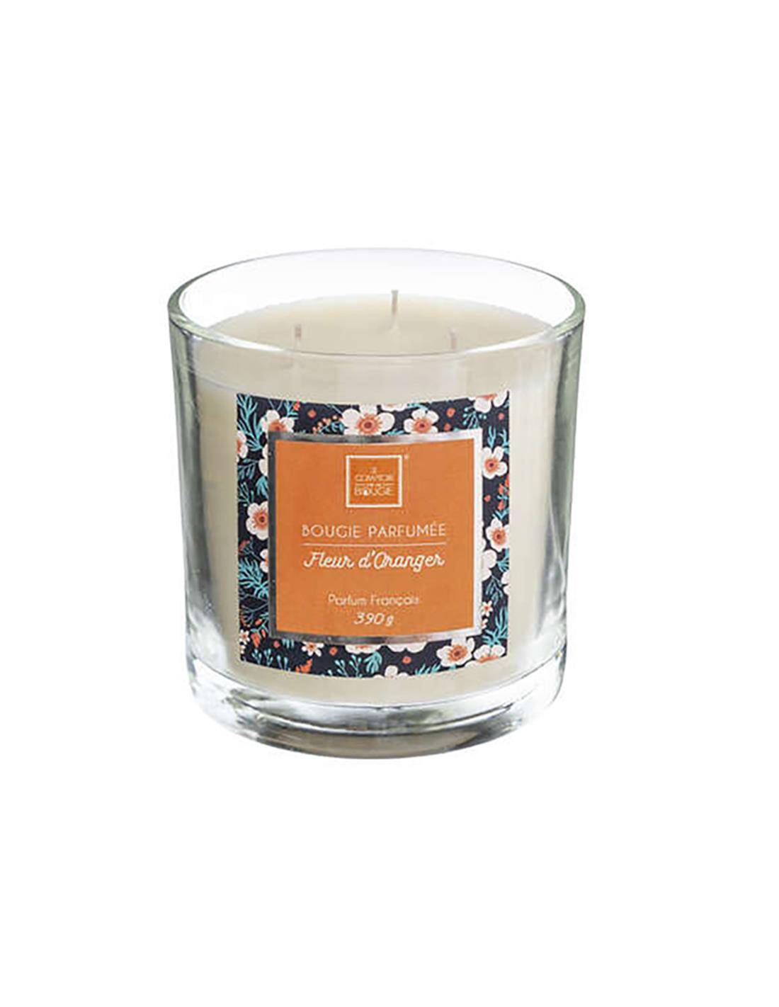 Ποτήρι με αρωμ.κερί loys orange  σε κουτί 10Χ10