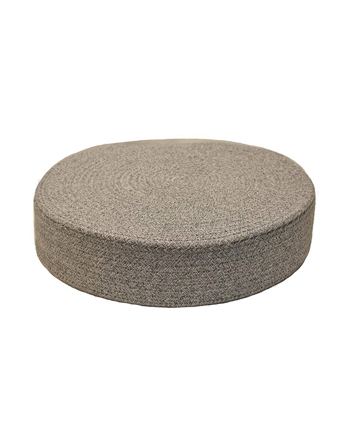 Σκαμπώ ταμπουρέ βαμβ.γκρι 45Χ10