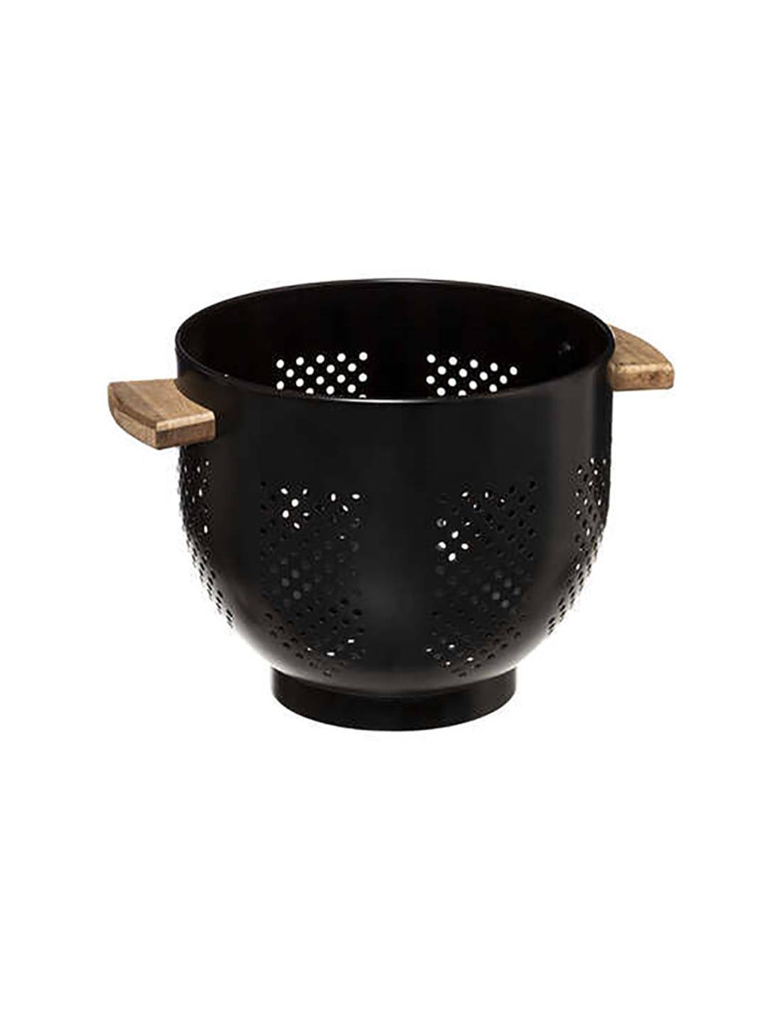 Σουρωτήρι μεταλ.μαύρο 29Χ18.5