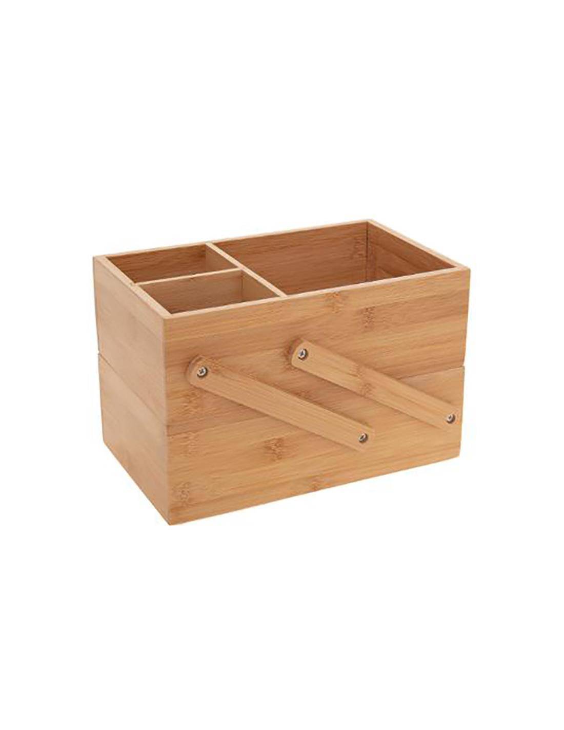 Θήκη οργάνωσης bamboo 3θέσεων  25Χ15Χ16