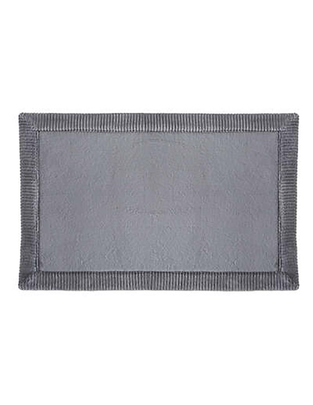 Χαλάκι μπάνιου γκρι 80Χ50