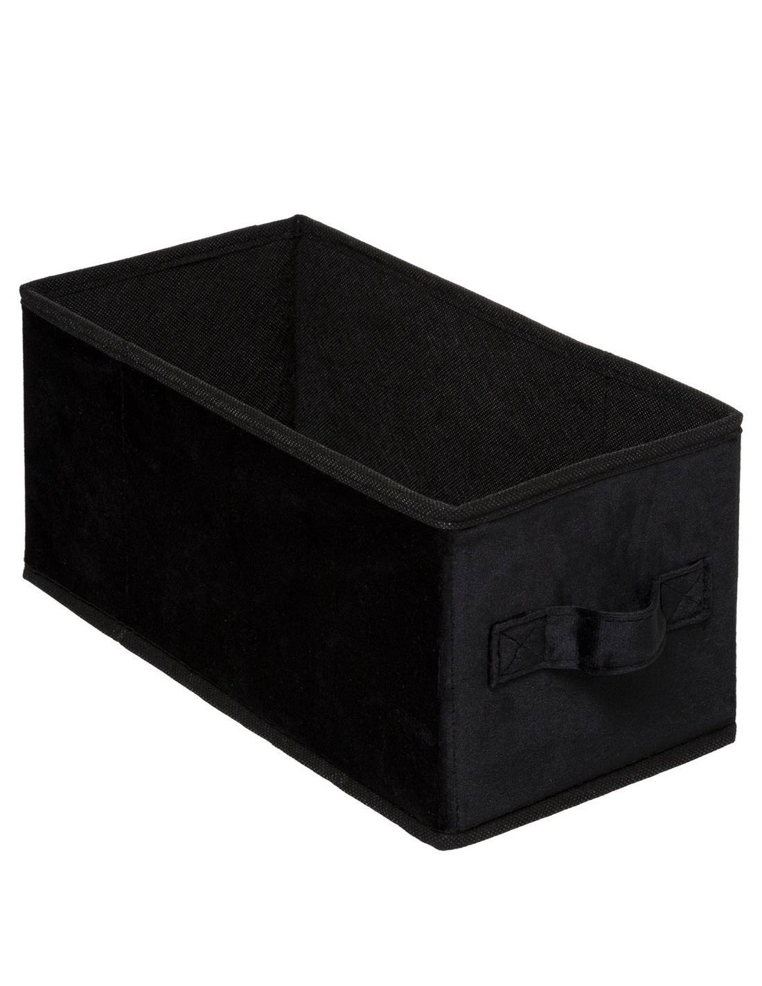 Κουτί αποθ.μαύρο βελούδο 15Χ31Χ15