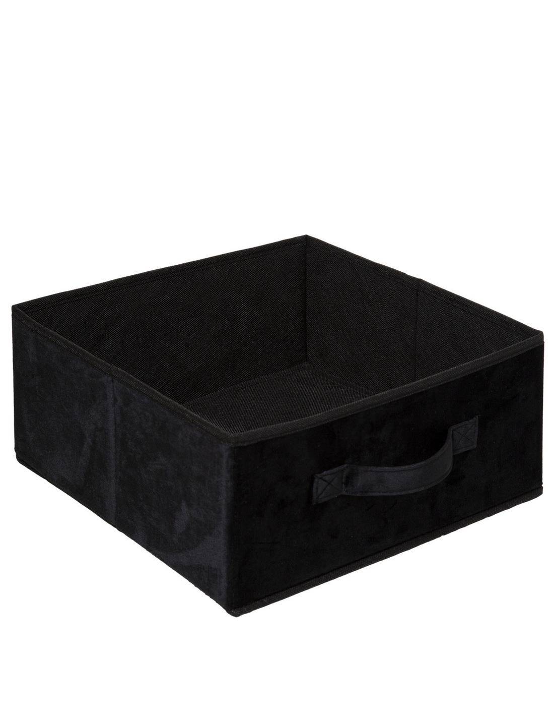 Κουτί αποθ.μαύρο βελούδο 31Χ31Χ15