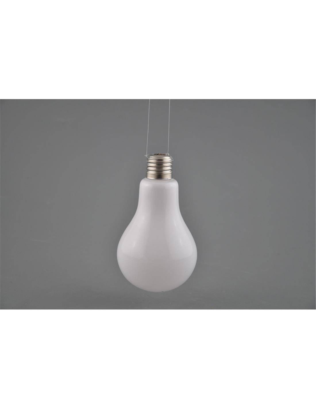 Λάμπα βάζο λευκό 17εκ.