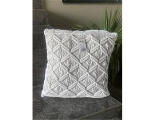 Μαξιλάρι βαμβ.λευκό 45Χ45