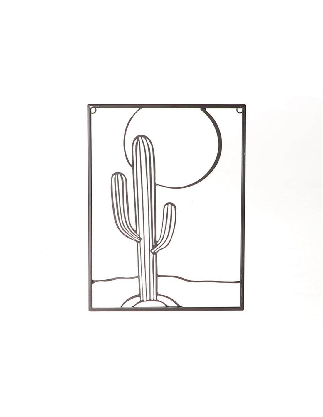 Πίνακας τοίχου μαυρο μεταλ.NEVADA 30X40