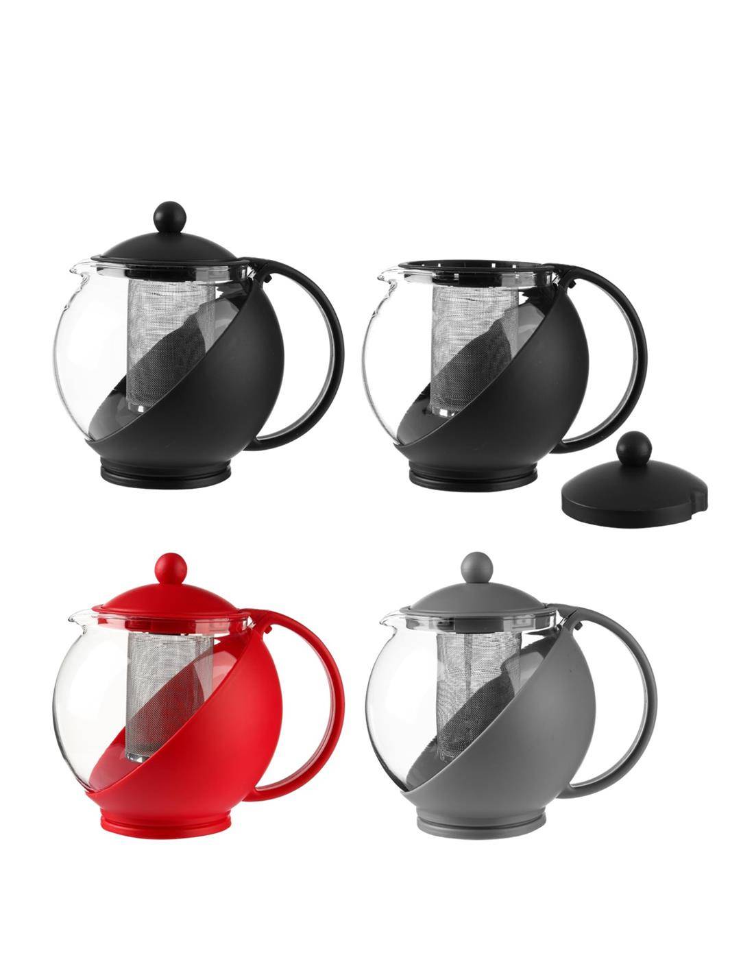 Τσαγιέρα με φίλτρο 1,25lt