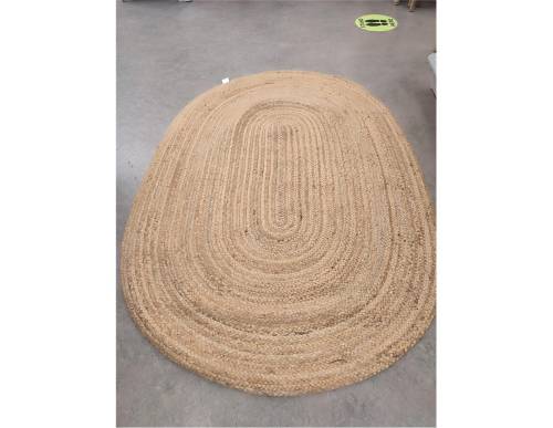 Χαλί γιούτας φυσικό οβάλ 110Χ170