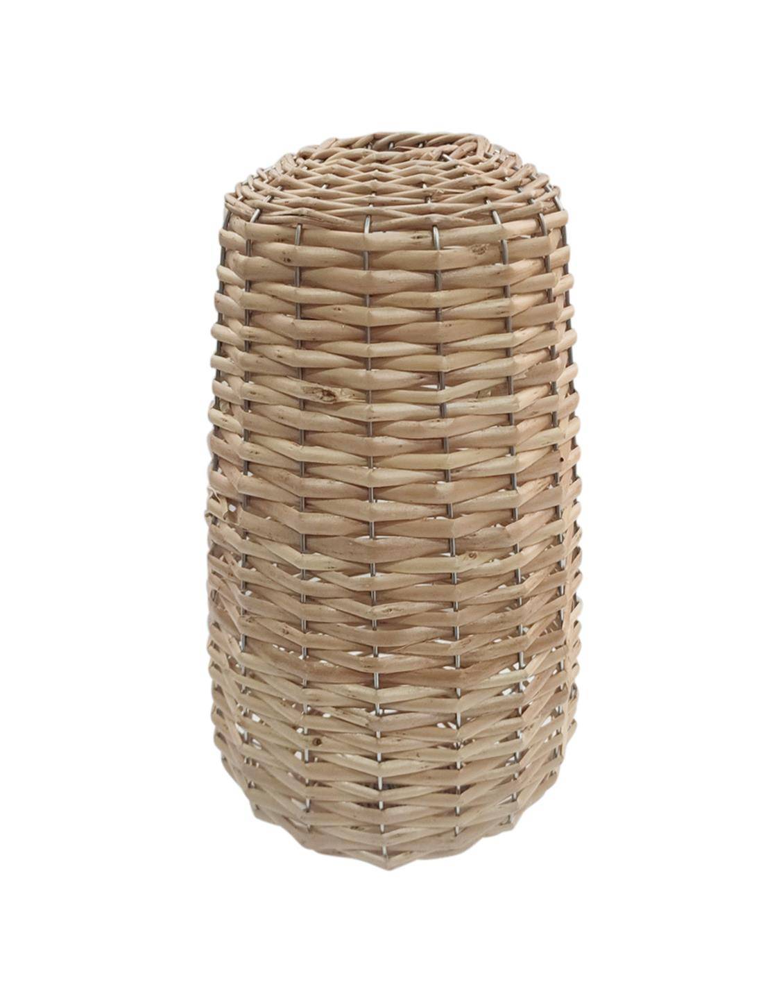 Βαζο rattan φυσικό 20Χ38,5