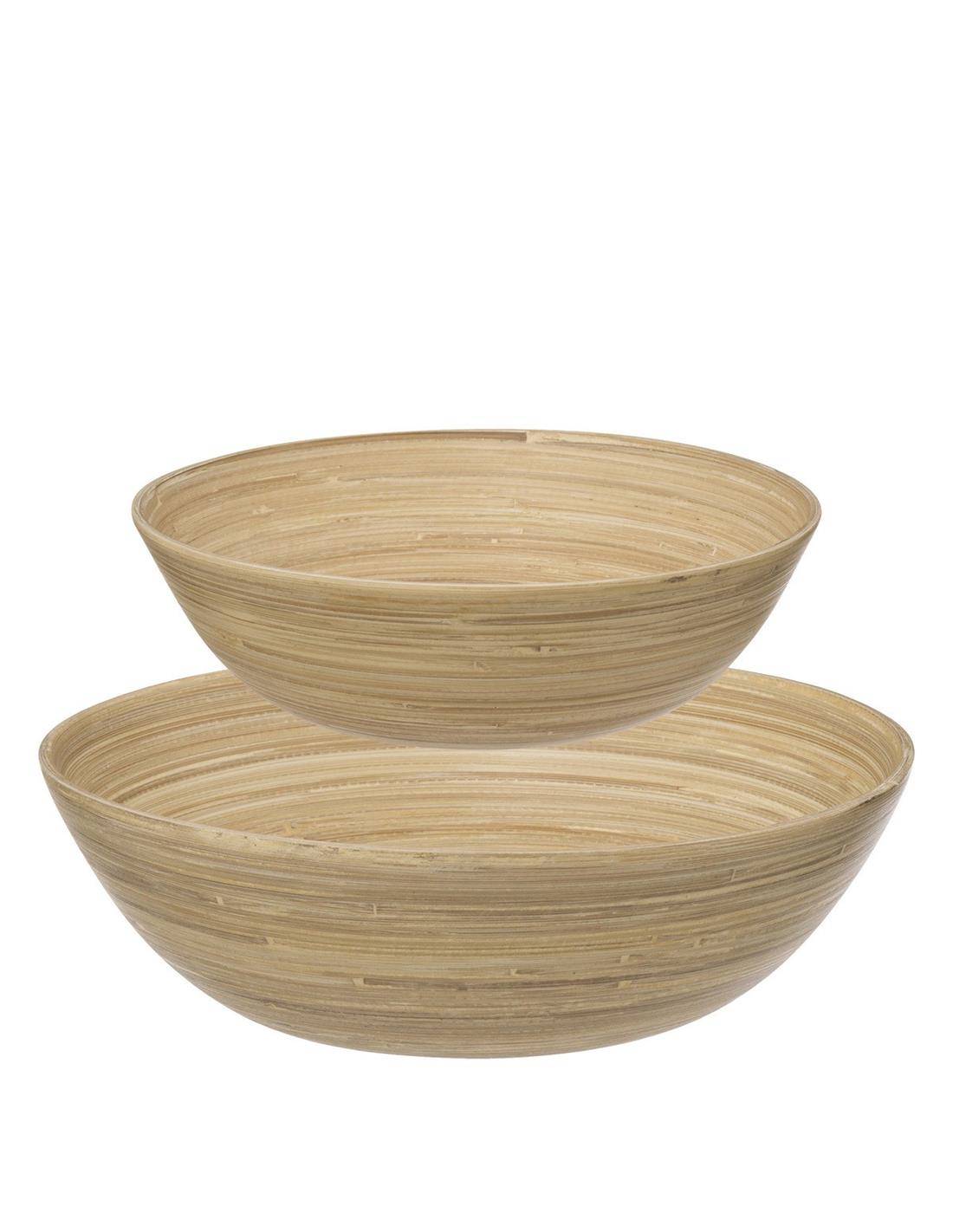Μπωλ bamboo φυσικό Φ30Χ10  σ/2