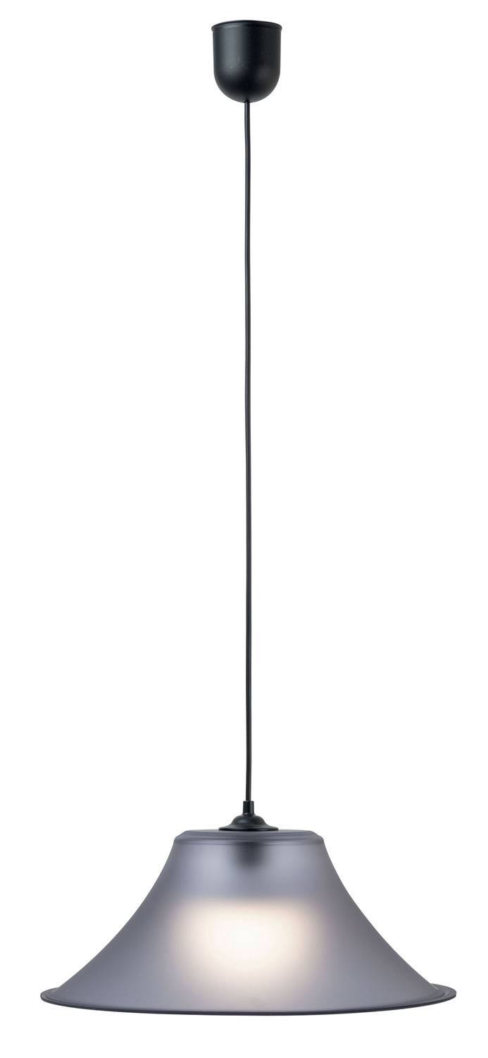 Φωτιστικό μονόφωτο Plexiglass φιμέ σατινέ  Φ38