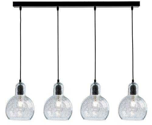 Φωτιστικό Πολύφωτο 4φ Μέταλλο/Γυαλί Ε27