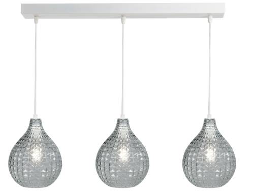 Φωτιστικό Πολύφωτο 3φ Μέταλλο/Γυαλί Ε27