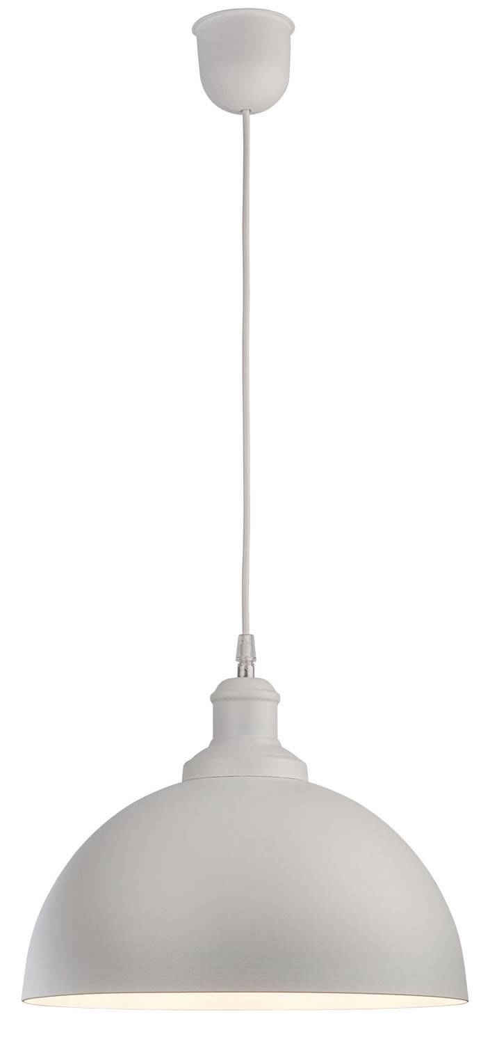 Φωτιστικό μονόφωτο αλουμίνιο λευκό Ε27 Φ31