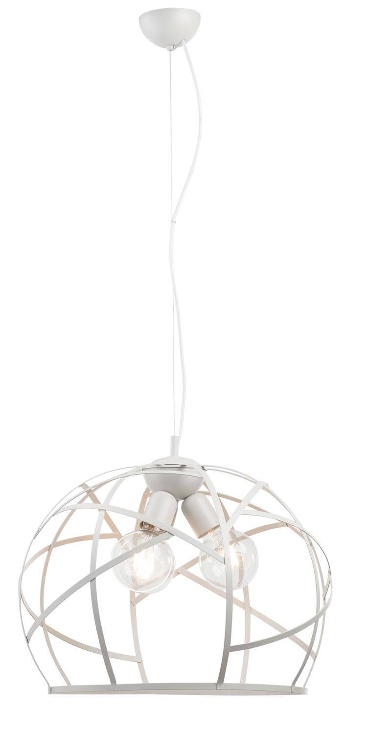 Φωτιστικό πλέγμα μέταλλο λευκό Ε27 Φ50 3φ