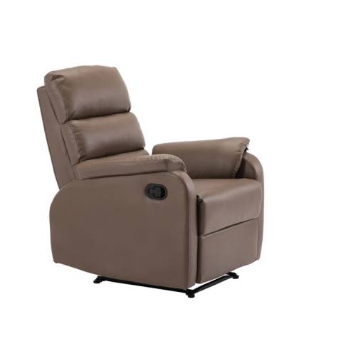 COMFORT Πολυθρόνα Relax Σαλονιού - Καθιστικού PU Cappuccino Ε-00019054 Ε9732,4