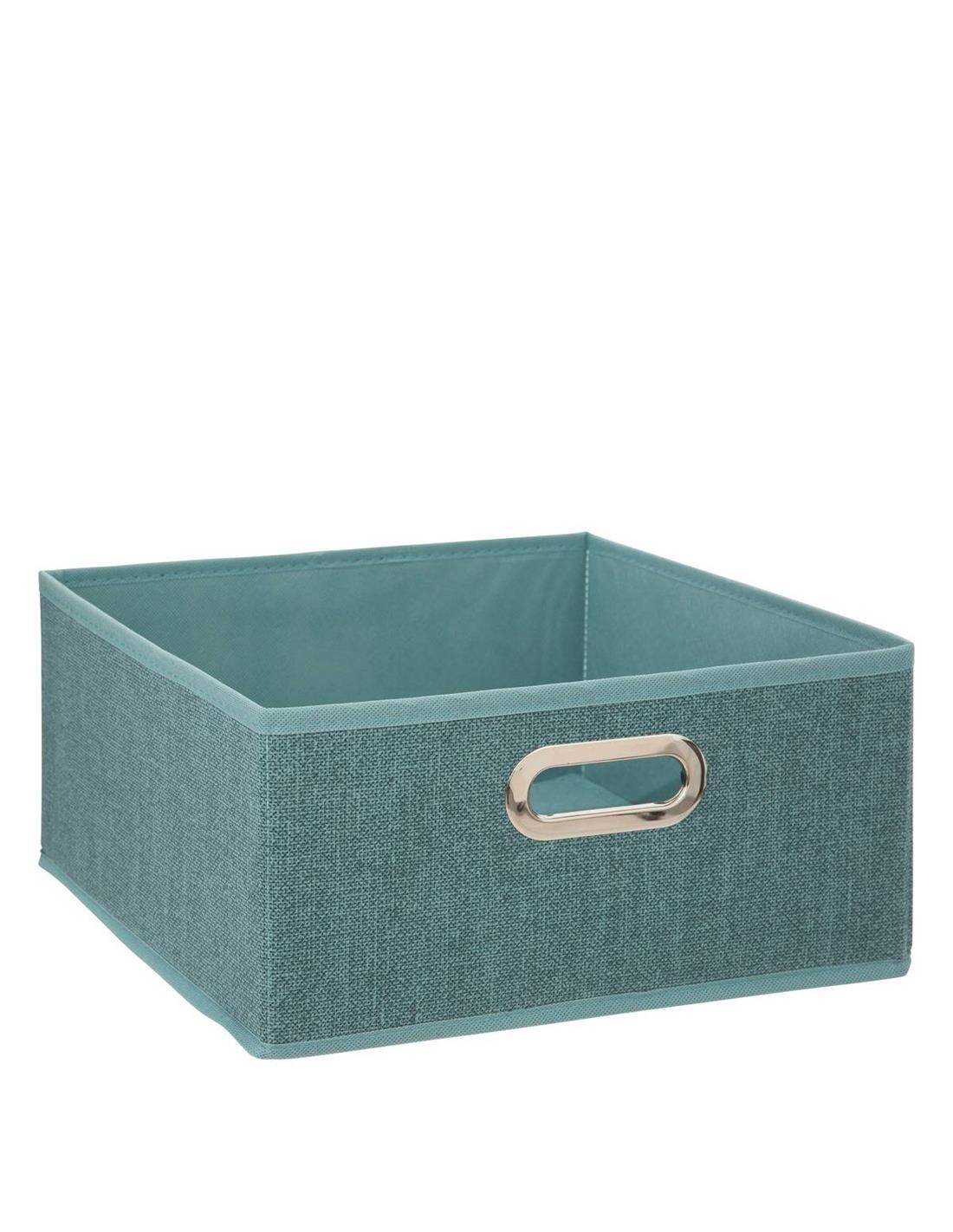 Κουτί αποθ.υφασμ.πετρόλ 31Χ31Χ15