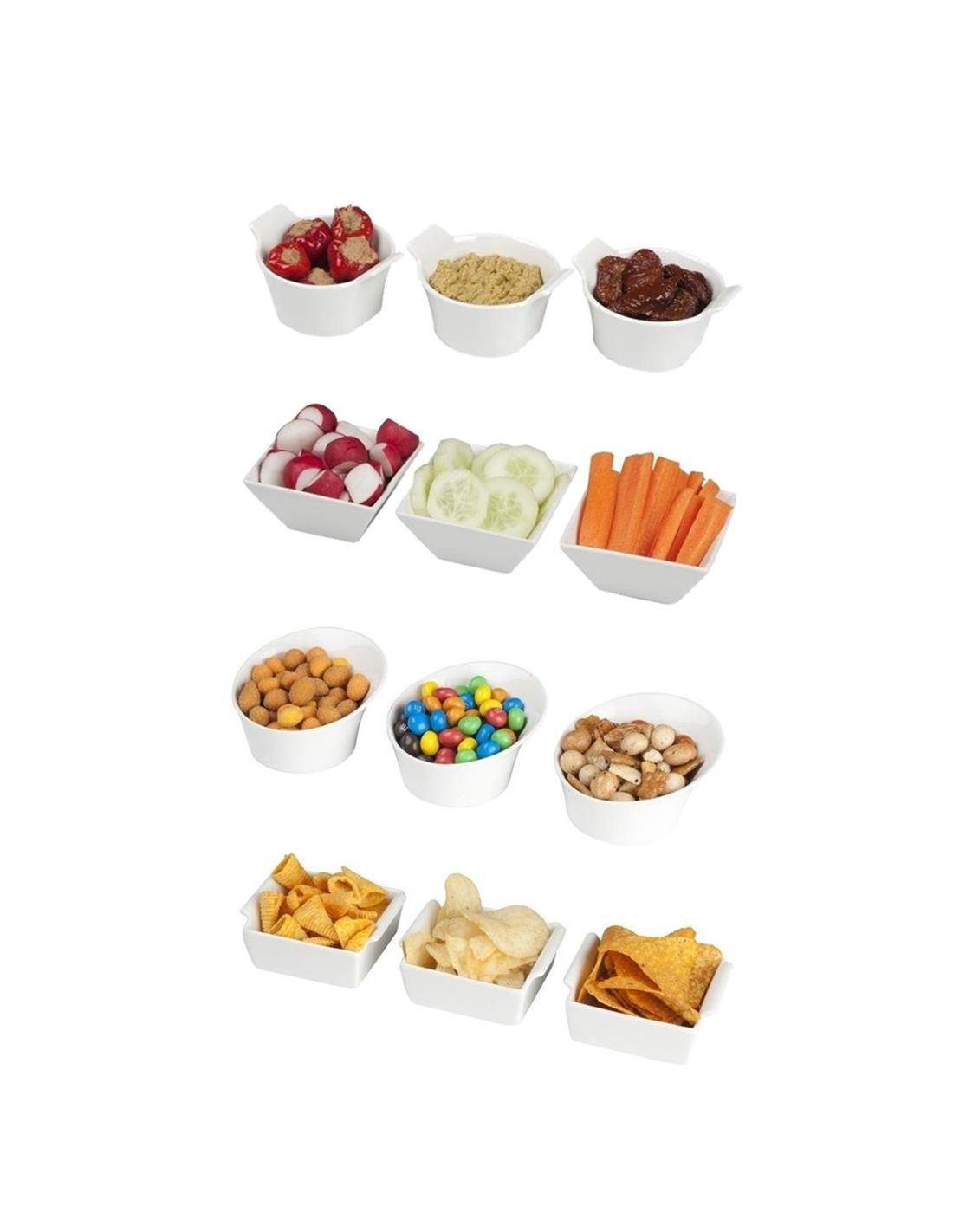 Μπωλ σερβ.πορσ.λευκή σ/3 4σχ.