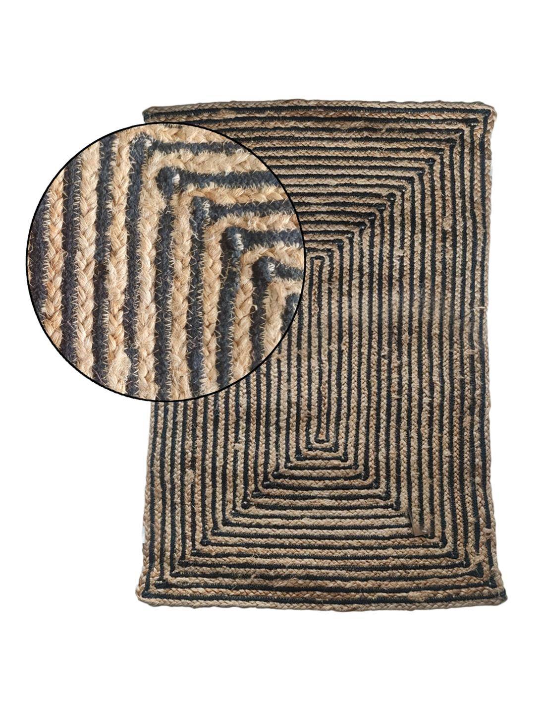 Χαλί βαμβ/γιούτα  65Χ130