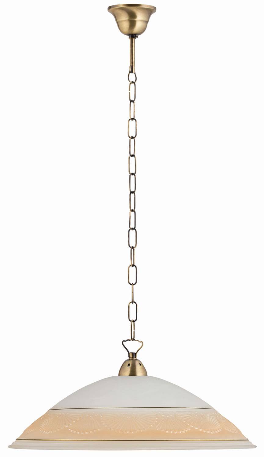 Φωτιστικό μονόφωτο γυαλί μελί Ε27 Φ45