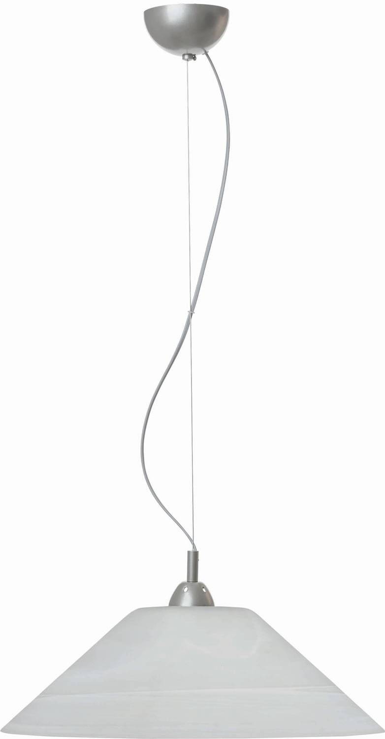 Φωτιστικό μονόφωτο γυαλί λευκό Ε27 Φ45