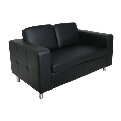 ALAMO Καναπές Σαλονιού Καθιστικού 2Θέσιος - PU Μαύρο Ε-00010899 Ε990,12