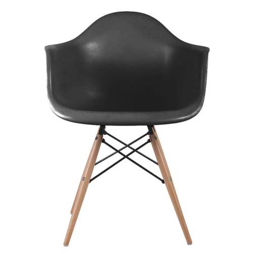 ALEA Wood Πολυθρόνα Ξύλο, ΡΡ Μαύρο Ε-00019579 ΕΜ129,2W