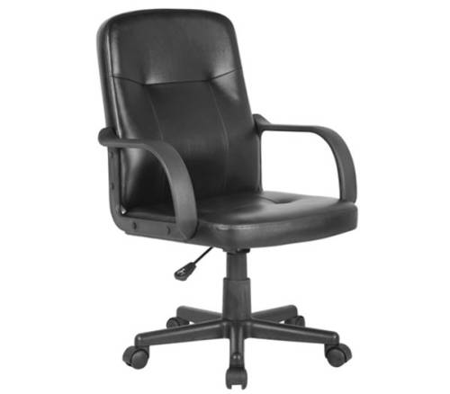 BF1300 Πολυθρόνα Γραφείου PU Μαύρο Ε-00017046 ΕΟ532