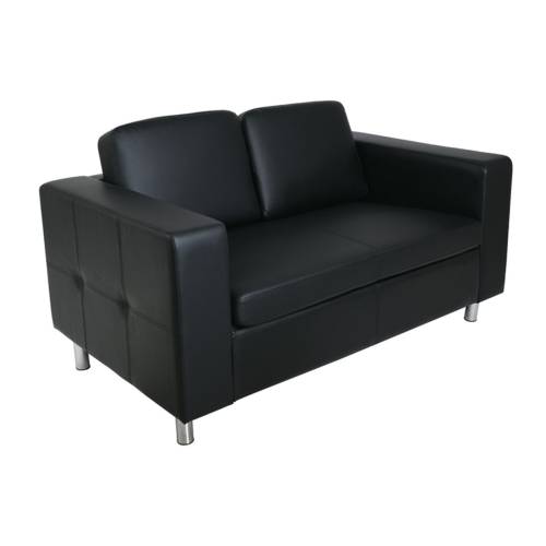 ALAMO Καναπές Σαλονιού Καθιστικού 2Θέσιος - PU Μαύρο Ε-00010899 Ε990,12