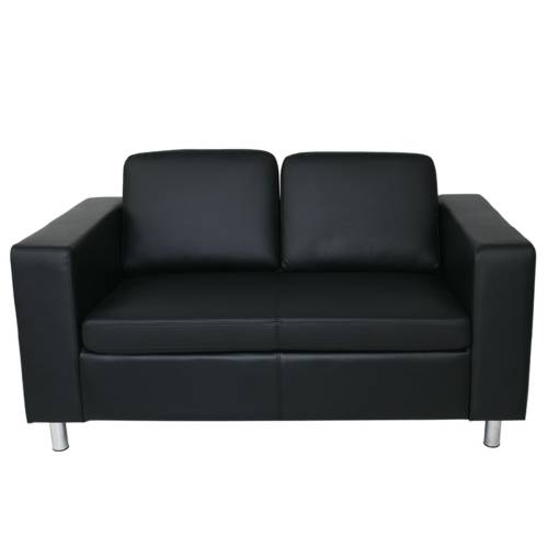 ALAMO Καναπές Σαλονιού Καθιστικού 2Θέσιος - PU Μαύρο Ε-00010899 Ε990,12
