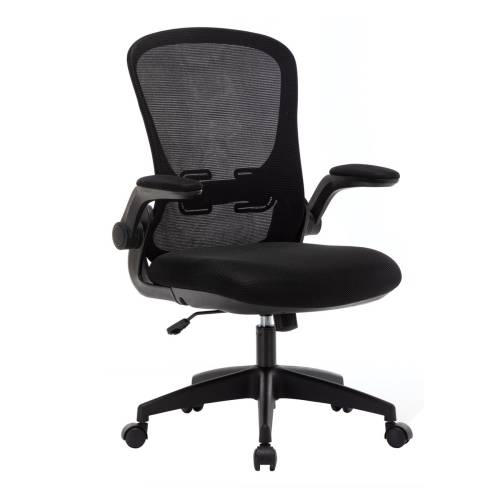 BF2920 Πολυθρόνα Γραφείου, Ανακλινόμενα Μπράτσα, Mesh Μαύρο Ε-00022850 ΕΟ515,1