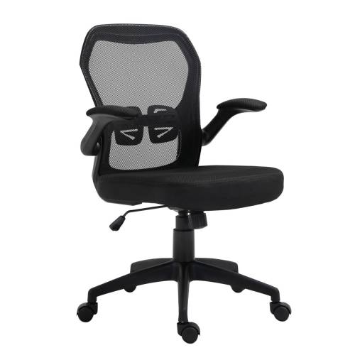 BF2920W Πολυθρόνα Γραφείου, Ανακλινόμενα Μπράτσα, Mesh Μαύρο Ε-00023471 ΕΟ515,1W