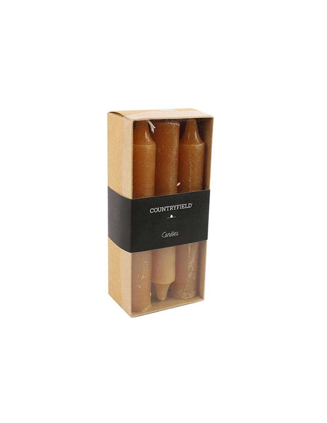 Κερί κηροπηγίου καφέ 2Χ14 σ/6