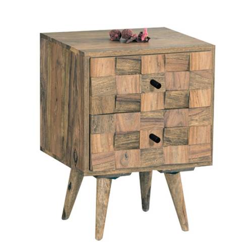 TEKA Κομοδίνο Ξύλο Ακακία Φυσικό Ε-00019749 ΕΑ7044